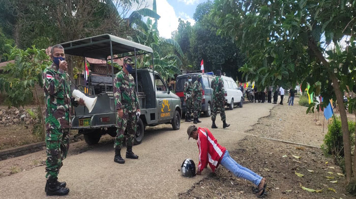 Tim Gabungan Satgas Covid-19 TTU Lakukan Tracing dan Testing