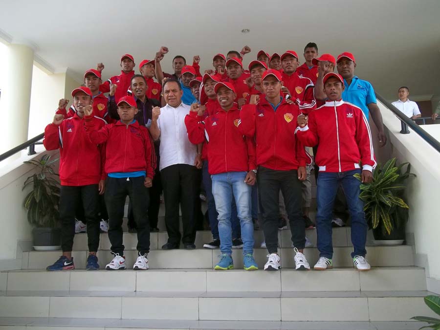 Sepakbola Tekad Lolos ke PON