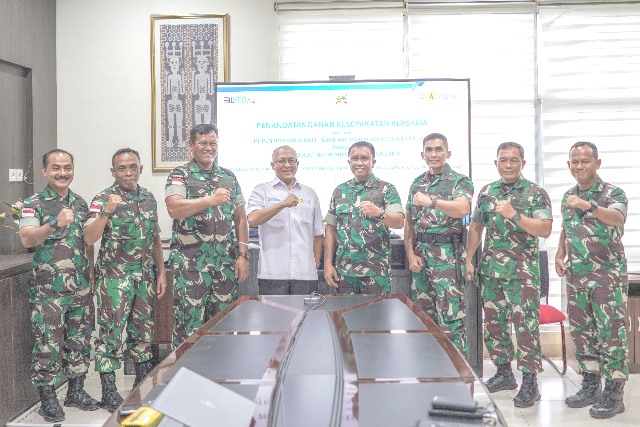 Tingkatan Sinergi, PLN NTT dan Korem 161 WS Teken Kerjasama Pemanfaatan FABA dan Program TJSL