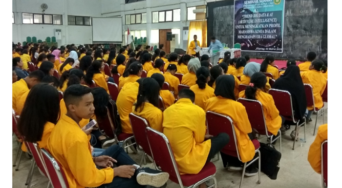 Tingkatkan Pemahaman Big Data dan Artificial Inteligence, Prodi Kimia FST Undana Gelar Seminar