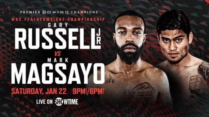 Jadwal Tinju Dunia Minggu 23 Januari 2022, Mark Magsayo vs Gary Russel, Live Showtime
