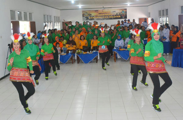 Ada Lomba Goyang Tobelo di HUT ke-54 Dharma Pertiwi