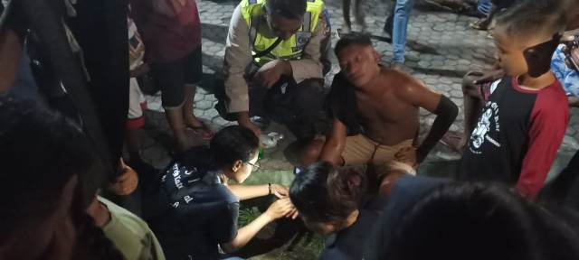 Rabu Trewa Semana Santa Diwarnai Seret Seng Bekas, Sejumlah Pemuda Terluka