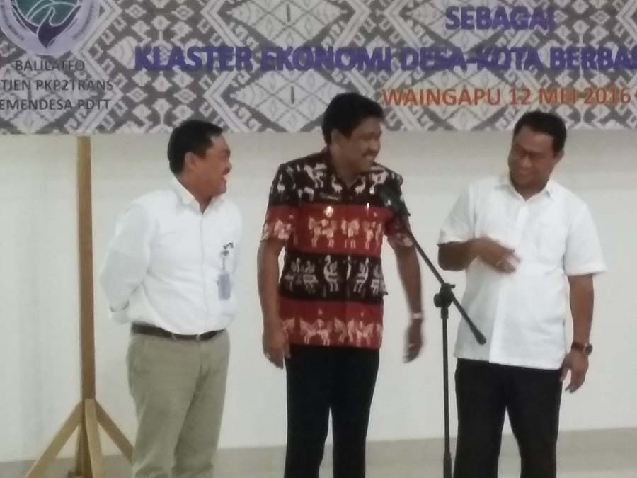 Sumba Timur Mendapat Kehormatan Sebagai Pilot Project