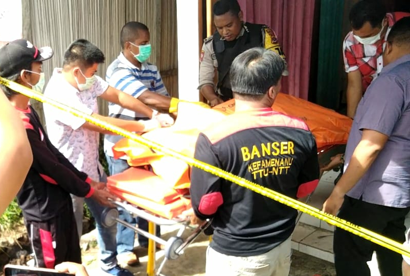 Polres TTU Lakukan Olah TKP Soal Kasus Penemuan Mayat di Kota Kefamenanu