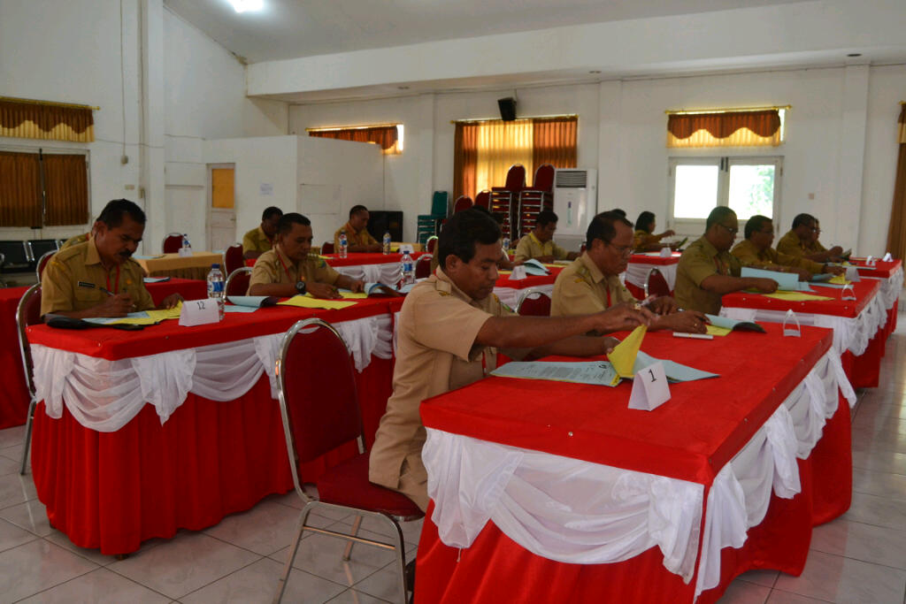 Soal Uji Kompentensi Managerial Pemkab Malaka Bersentuhan dengan Pekerjaan