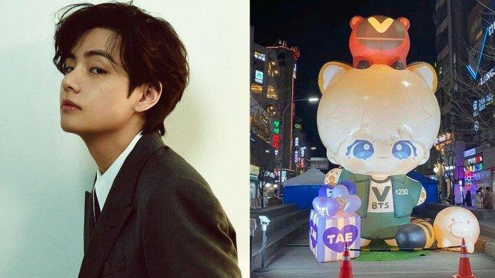 So Sweet, V BTS Beri Kejutan Manis untuk ARMY, Rela Datang ke Acara Ultah yang Dipersiapkan Untuknya