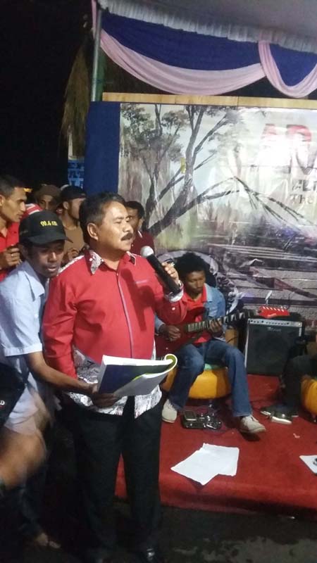 Wabup Ngada Bernostalgia Lewat Lagu