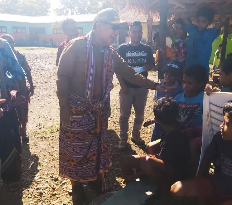 Wagub NTT, Josef Adrianus Nae Soi Tinjau Korban Bencana Terisolir di Oepoli Kabupaten Kupang