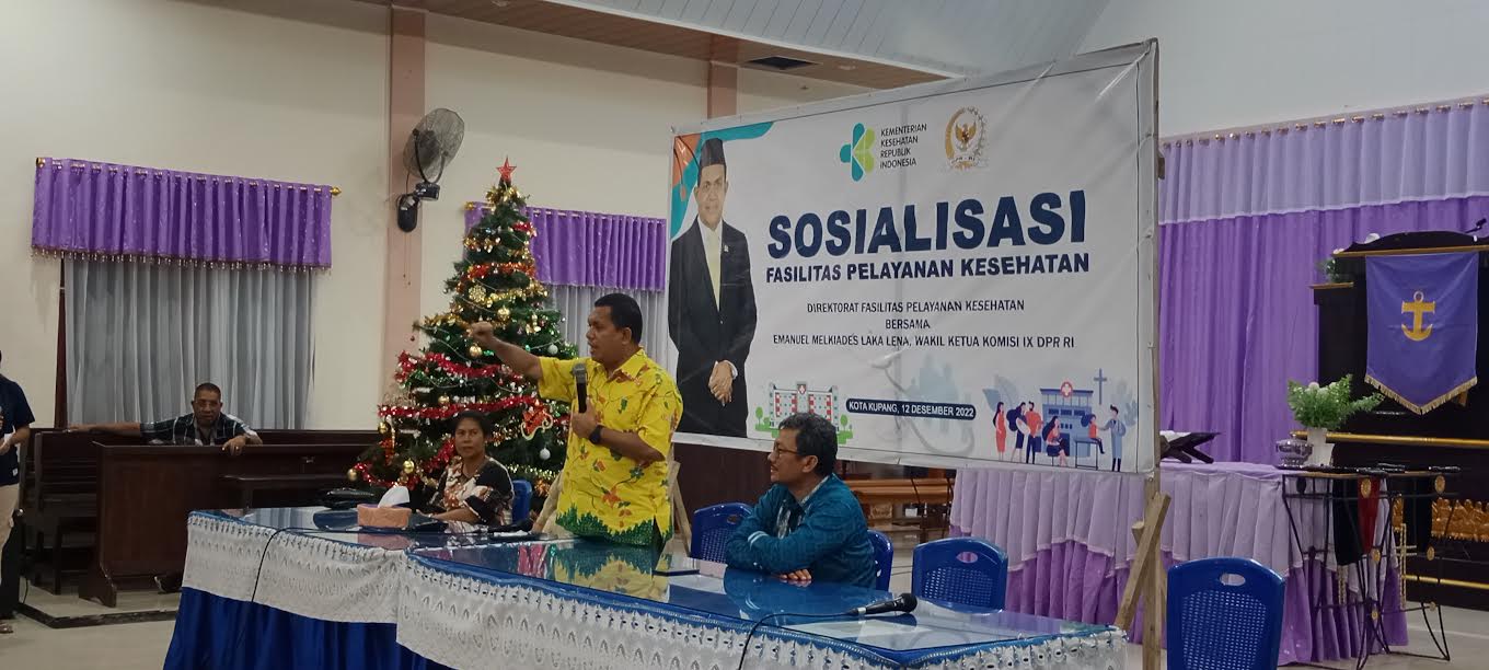 Sosialisasi Fasilitas Kesehatan, Melkiades Laka Lena: RSUP Kupang Segera Diresmikan