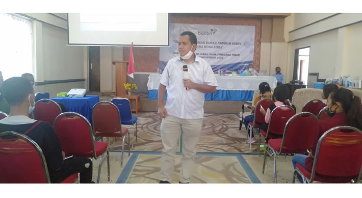 Wakil Ketua Komisi IX DPR RI Melki Laka Lena Dorong Pemuda TTU Jadi Kader KB