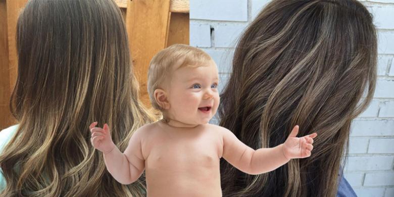 Wanita Dambakan Warna Rambut Alami seperti Bayi