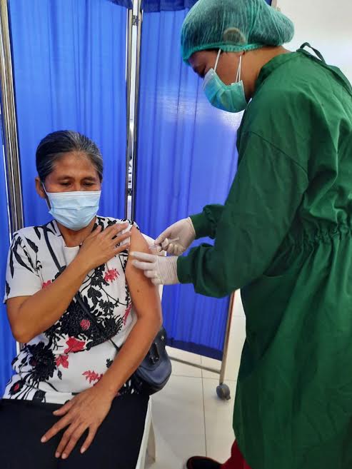 Cakupan Vaksinasi Tahap I dan II Covid-19, Kota Kupang Tertinggi di NTT