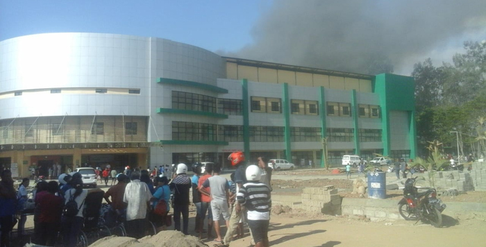 Bangunan di RSUD Atambua Terbakar