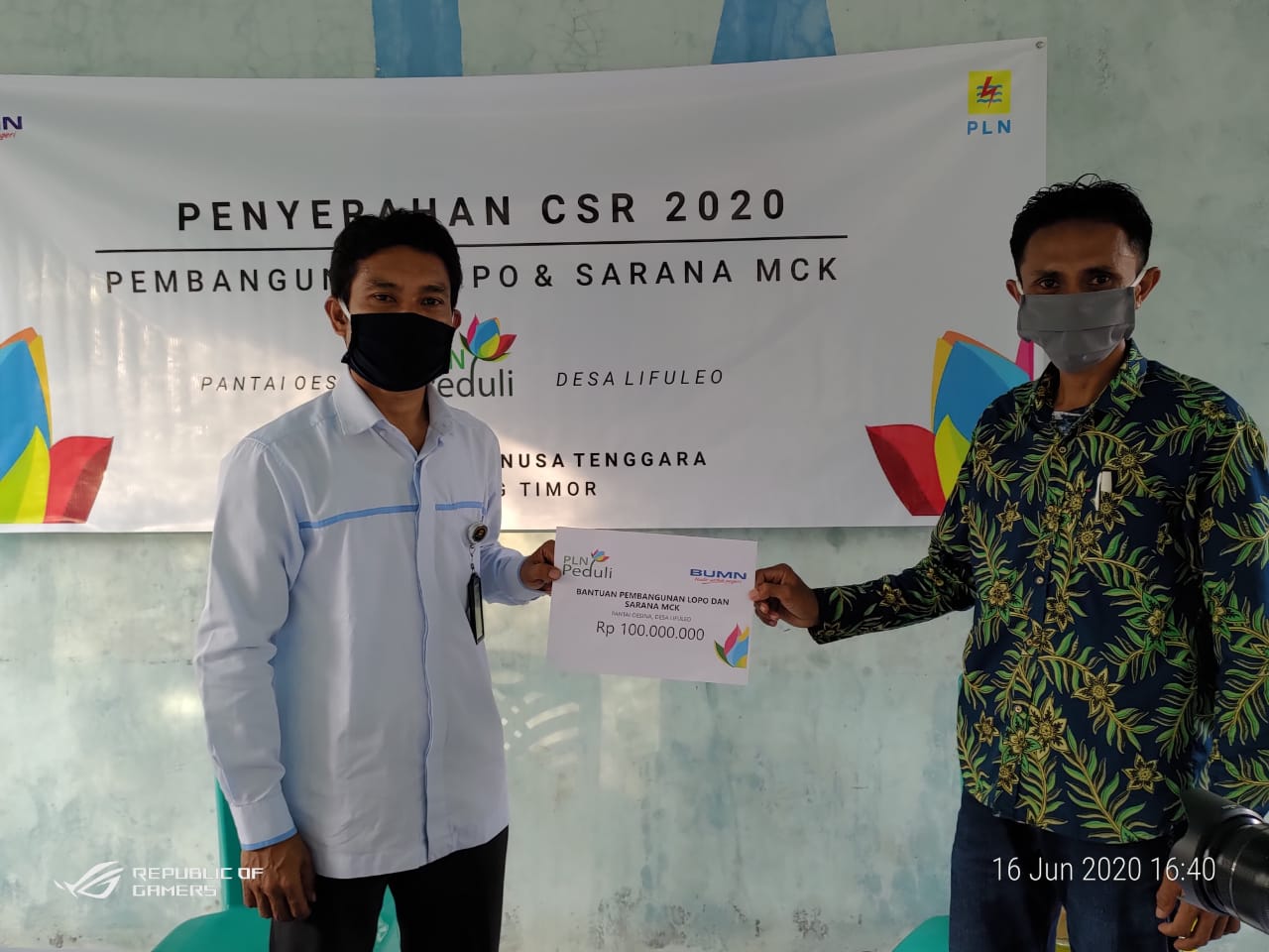 Realisasikan Program CSR, PLN Gandeng BUMdes Kembangkan Pantai Oesina