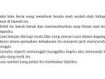 Kunci Jawaban Bahasa Indonesia Kelas 7 Halaman 12 Kurikulum Merdeka, Tandai Kata Kerja