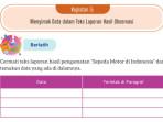 Kunci Jawaban Bahasa Indonesia Kelas 8 Halaman 18 Kurikulum Merdeka: Menemukan Data