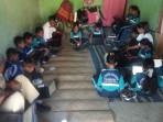 Kendala Jaringan Internet, Siswa-siswi di Belu Perbatasan RI-RDTL, Ujian ANBK di Rumah Warga