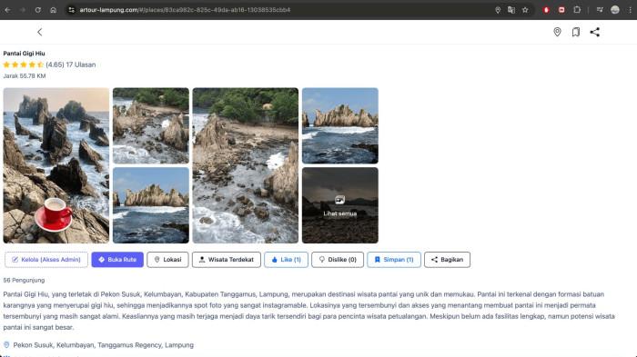 APLIKASI ARTOUR - Dosen ITERA566