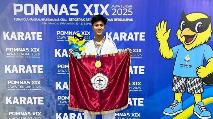 Universitas Teknokrat Indonesia Sumbang Medali Pomnas XIX 2025 Terbanyak di Lampung