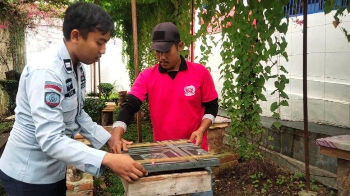 WBP Lapas Gunung Sugih Hasilkan Uang dari Budidaya Lebah Madu Klanceng