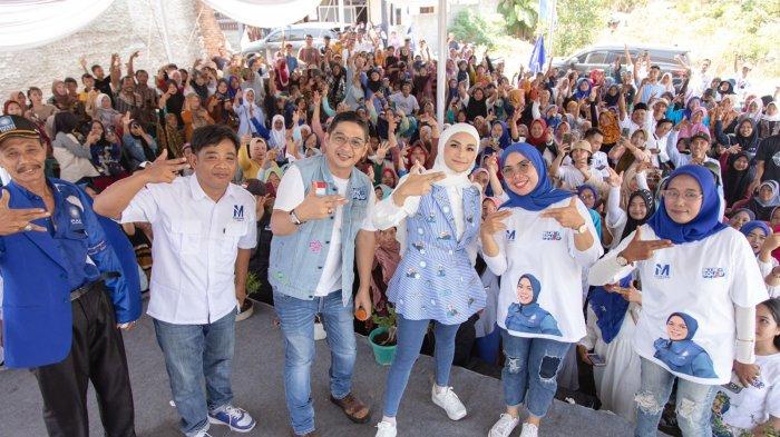 Caleg DPR RI Putri Zulkifli Hasan Hadirkan Pasha Ungu ke Lampung