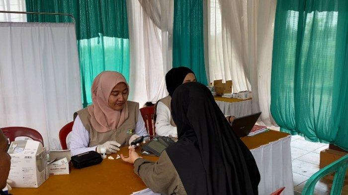 Diskes Layani Cek Kesehatan Gratis di Pringsewu Saat Mudik