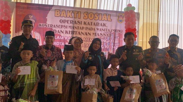 HUT Bandar Lampung ke-342, Ratusan Warga Ikuti Operasi Katarak, MOW hingga Sunat Gratis
