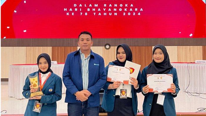Mahasiswi FH Unila Raih Juara Pertama Debat Hukum se-Lampung