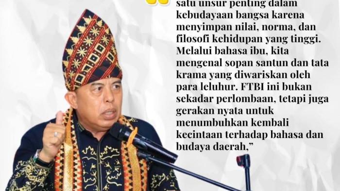 Wabup Tulangbawang Buka Festival Tunas Bahasa Ibu di SDIT Cendekia