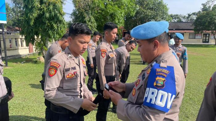 Kasi Propam Polres Way Kanan Polda Lampung Mitigasi dan Gaktiblin di Mapolres