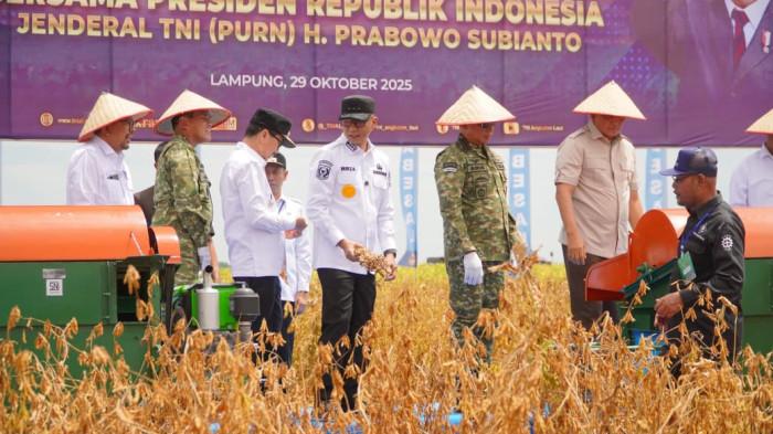 Mirza Berharap Lampung Jadi Sentra Kedelai Nasional