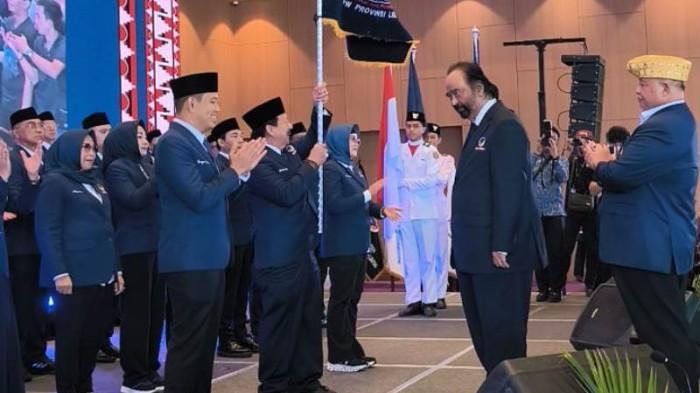 Herman HN Targetkan NasDem Lampung Masuk 3 Besar pada Pemilu 2029