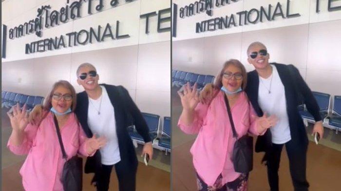 Liburan Bareng, Jordan Ali Rangkul Mesra Ibunda Virgoun