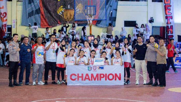 Tim Smanding Juara  Pringsewu Basketball League