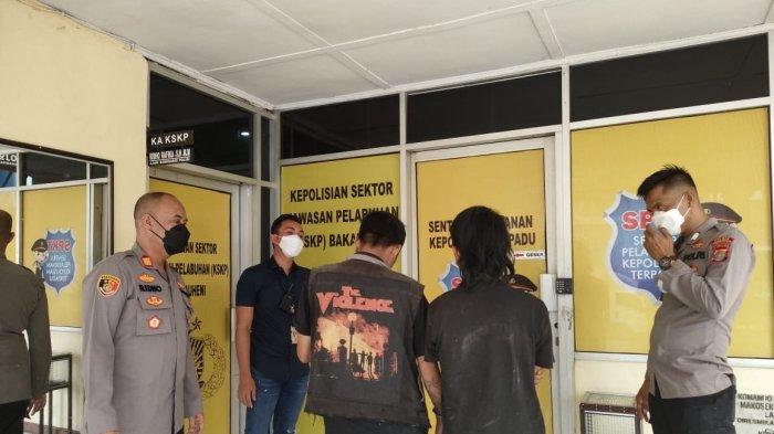 KSKP Bakauheni Lampung Selatan Amankan 2 Pelaku Pengerusakan dan Pengeroyokan Sopir Truk di Banten