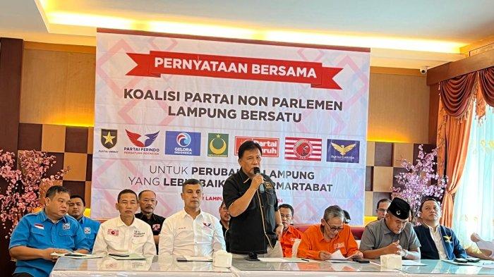 7 Partai Non-parlemen di Lampung Bentuk Koalisi Dukung Pilgub 2024