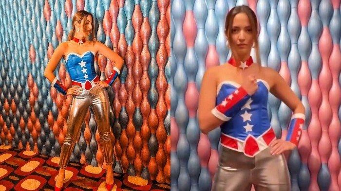 Nia Ramadhani Berkostum Wonder Woman di Ultah Ayu Dewi Banjir Pujian