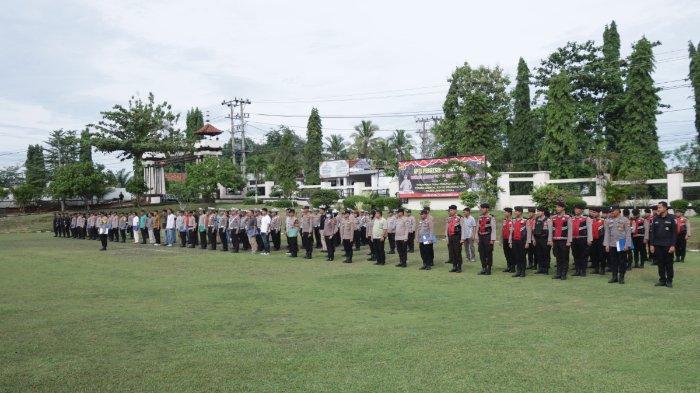 Pasca Pilkada Serentak 2024, Polres Lampung Utara Gelar Apel Siaga