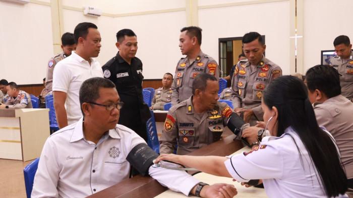 Polres Tulangbawang Gelar Donor Darah Serentak Peringati Hari Jadi ke-74 Humas