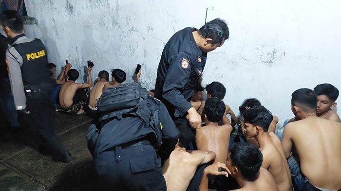 Polisi Amankan Pentolan Geng Motor dan Puluhan Remaja Mau Tawuran di Bandar Lampung