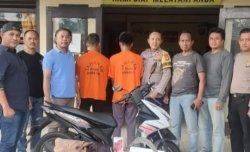Polsek Sumber Jaya Polda Lampung Ringkus Dua Pemuda Pelaku Curas Handphone di Lapangan Sana Yudha
