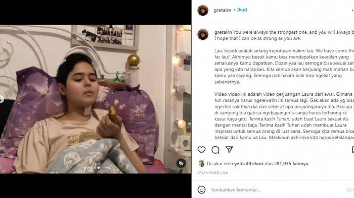 Sidang Vonis Gaga Muhammad Digelar Hari Ini, Greta Irene Bagikan Kenangan Laura Anna
