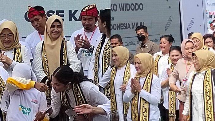Silviana Nangis Dapat Hadiah Ulang Tahun Sepeda dari Iriana Jokowi