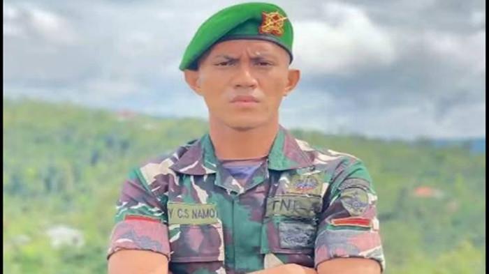 DIANIAYA SENIOR - Prada Lucky Namo (23), prajurit TNI dari Teritorial Pembangunan (TP) 834 Wakanga Mere Nagekeo meninggal dunia diduga dianiaya seniornya sendiri. Salah satu nama senior yang sempat disebut Prada Lucky adalah Andre Manoklory.