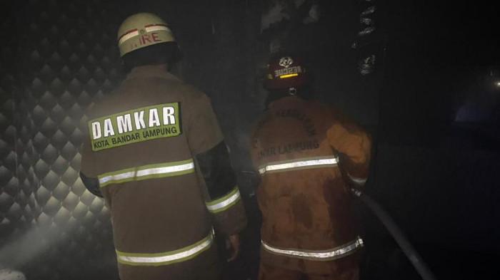 157 Kasus Kebakaran di Bandar Lampung Dominan karena Korsleting Listrik