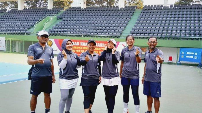 Taklukkan Sumsel, Tim Tenis Putri Lampung Lolos ke PON 2024