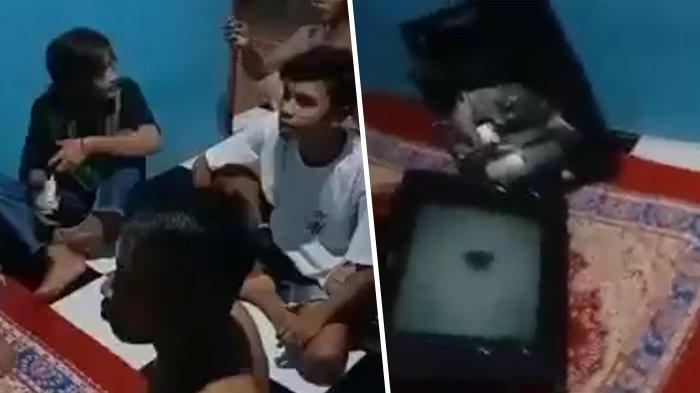 VIRAL Pemuda Banting dan Injak TV Seusai Indonesia Kalah 0-4 Lawan Thailand