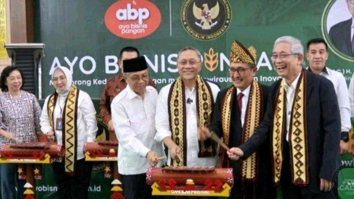 Menko Pangan Zulhas Luncurkan Program Ayo Bisnis Pangan di Lampung