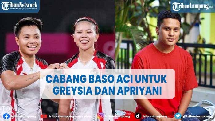 Arief Muhammad Berikan Cabang Baso Aci Akang untuk Greysia dan Apriyani